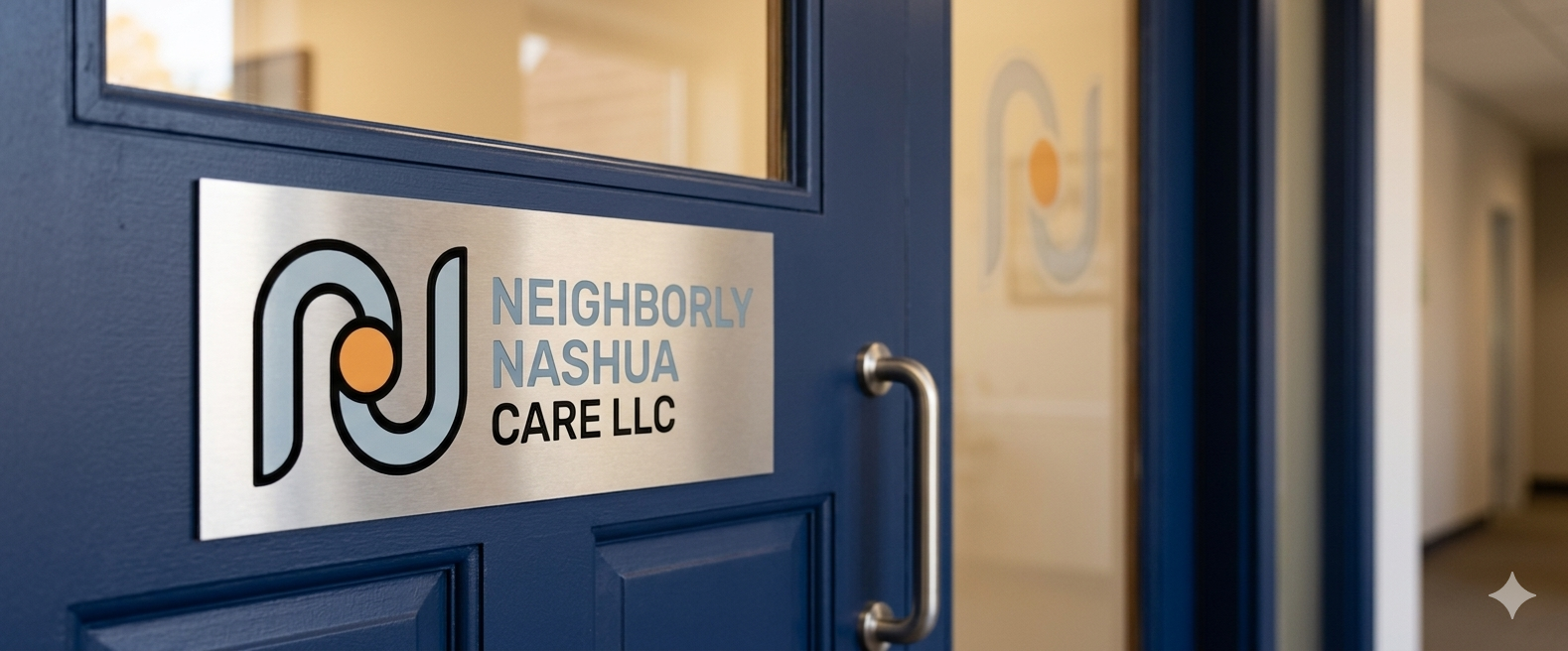 Neighborly Nashua Care office door